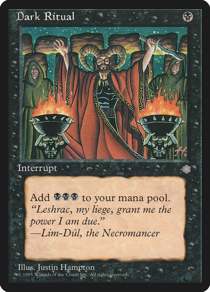 Dark Ritual [Ice Age] MTG Single Magic: The Gathering | Red Claw Gaming