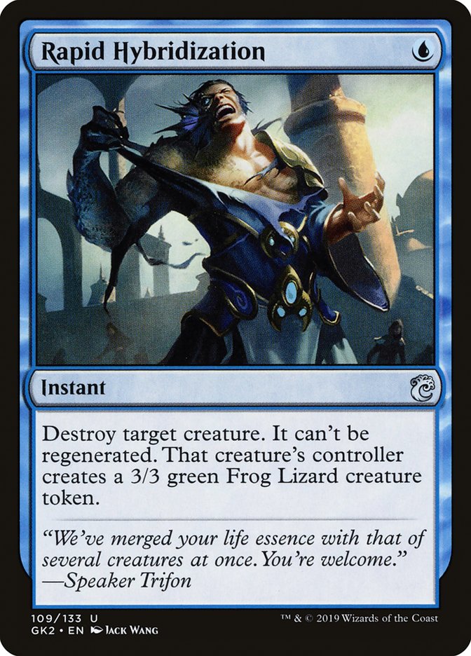 Rapid Hybridization [Ravnica Allegiance Guild Kit] MTG Single Magic: The Gathering | Red Claw Gaming