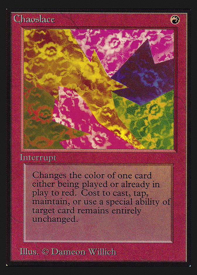 Chaoslace [International Collectors' Edition] MTG Single Magic: The Gathering | Red Claw Gaming