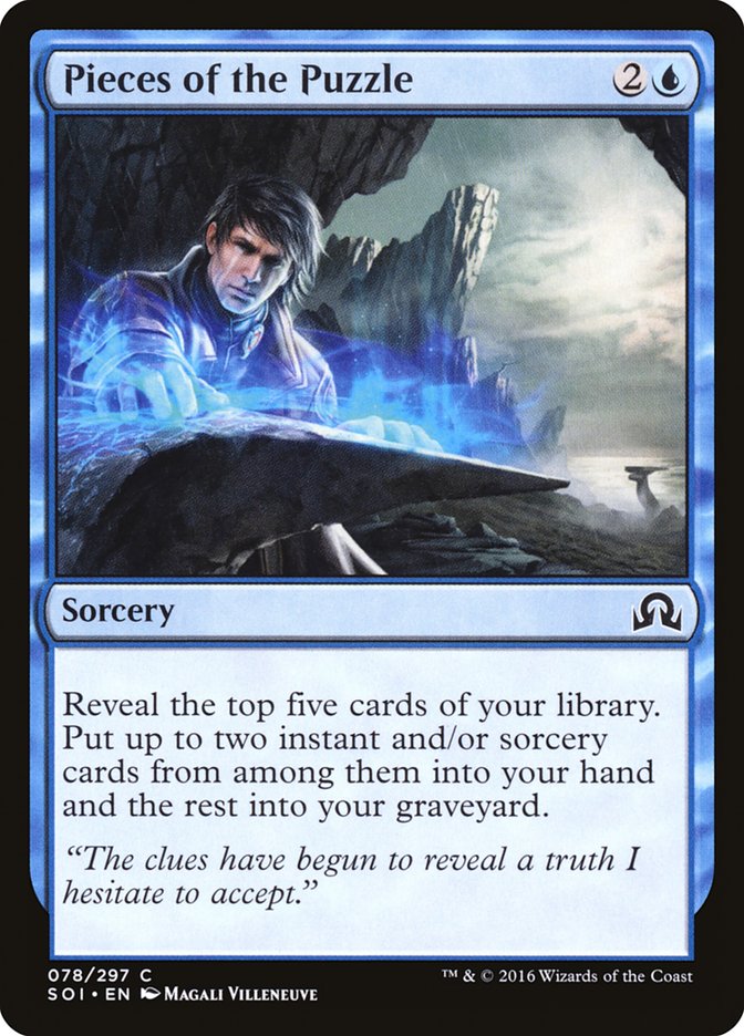 Pieces of the Puzzle [Shadows over Innistrad] MTG Single Magic: The Gathering | Red Claw Gaming