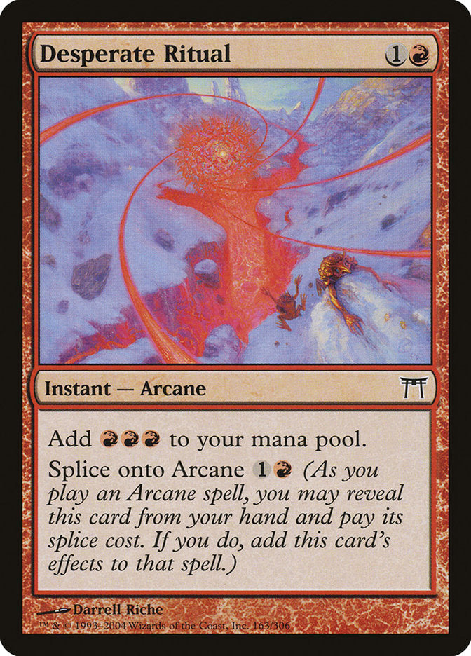 Desperate Ritual [Champions of Kamigawa] MTG Single Magic: The Gathering | Red Claw Gaming
