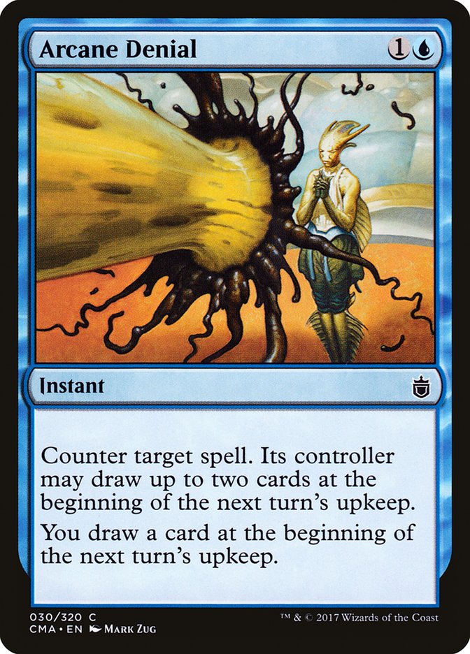 Arcane Denial [Commander Anthology] MTG Single Magic: The Gathering | Red Claw Gaming