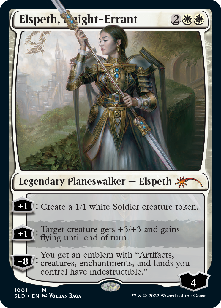 Elspeth, Knight-Errant [Secret Lair Drop Series] MTG Single Magic: The Gathering | Red Claw Gaming