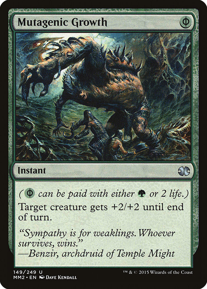 Mutagenic Growth [Modern Masters 2015] MTG Single Magic: The Gathering | Red Claw Gaming