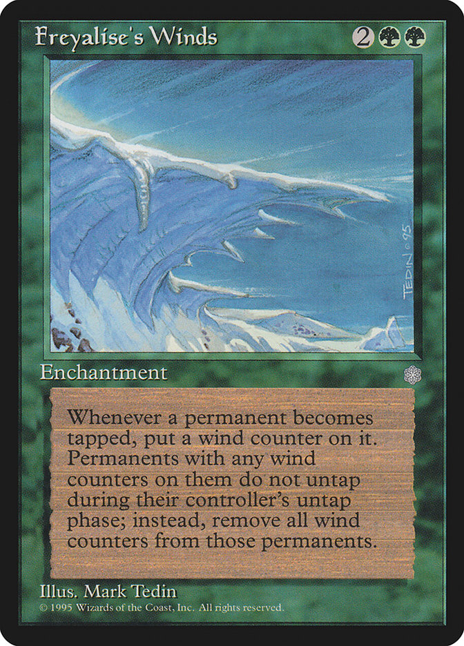Freyalise's Winds [Ice Age] MTG Single Magic: The Gathering | Red Claw Gaming