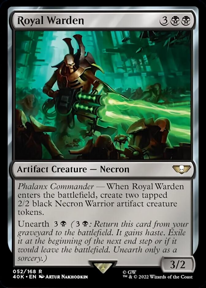 Royal Warden [Warhammer 40,000] MTG Single Magic: The Gathering | Red Claw Gaming