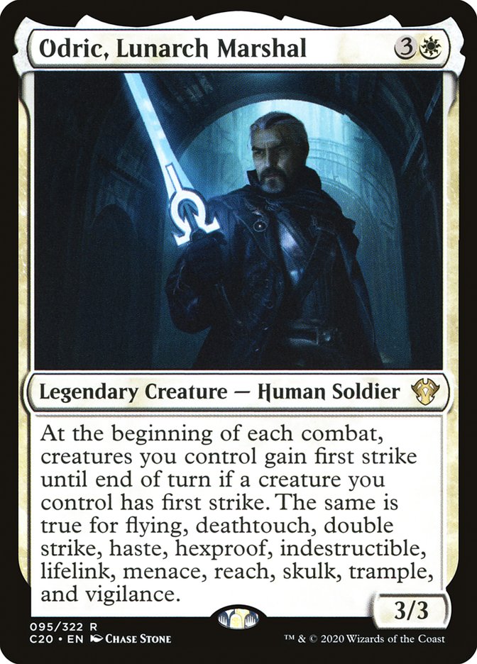 Odric, Lunarch Marshal [Commander 2020] MTG Single Magic: The Gathering | Red Claw Gaming
