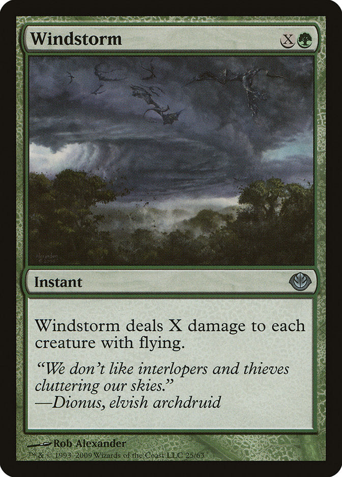 Windstorm [Duel Decks: Garruk vs. Liliana] MTG Single Magic: The Gathering | Red Claw Gaming