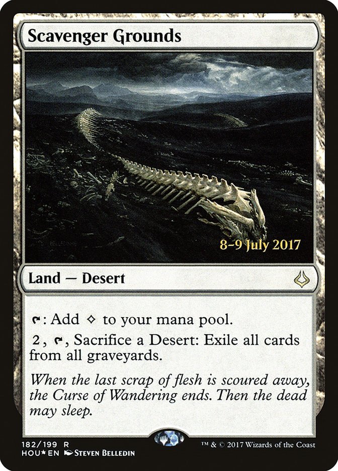 Scavenger Grounds [Hour of Devastation Prerelease Promos] MTG Single Magic: The Gathering | Red Claw Gaming