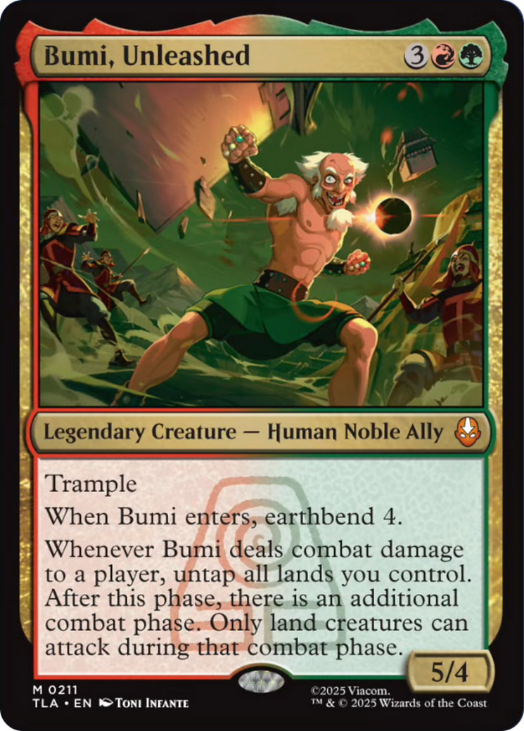 Bumi, Unleashed [Avatar: The Last Airbender] MTG Single Magic: The Gathering | Red Claw Gaming