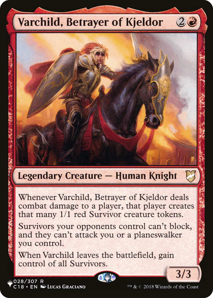 Varchild, Betrayer of Kjeldor [The List] MTG Single Magic: The Gathering | Red Claw Gaming