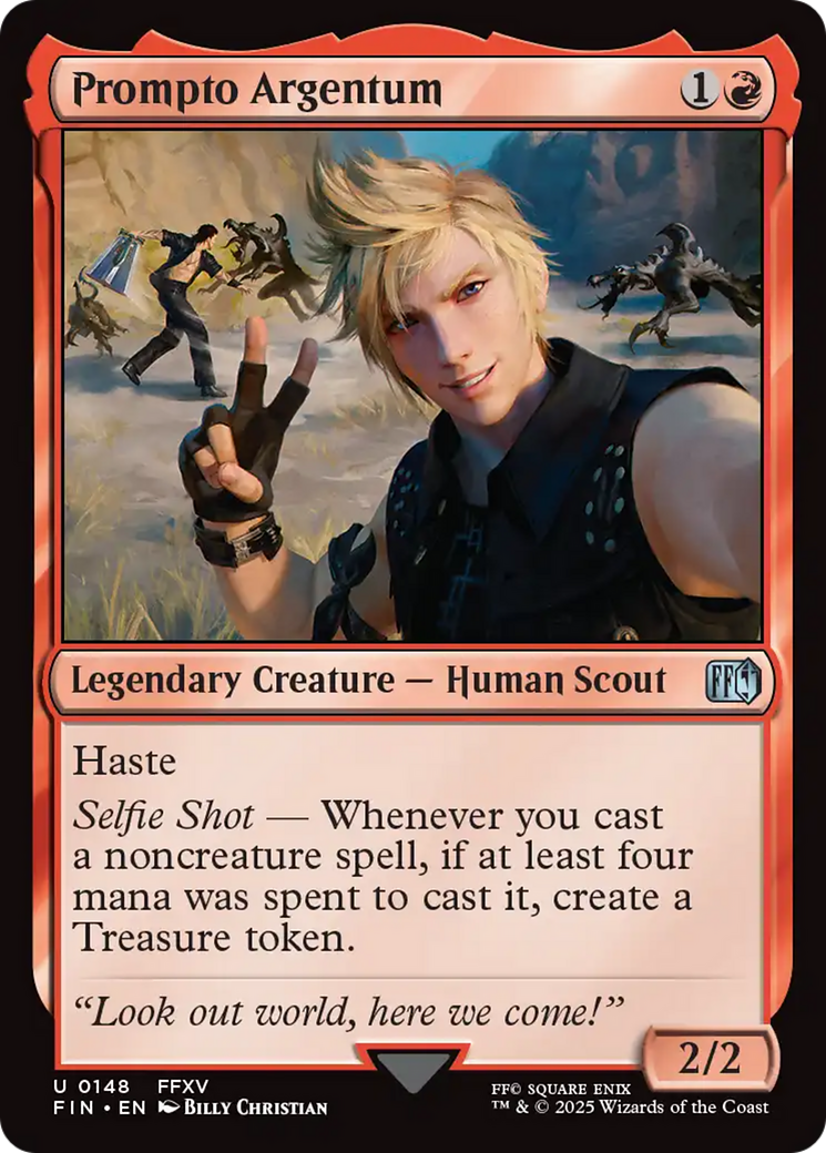 Prompto Argentum [FINAL FANTASY] MTG Single Magic: The Gathering | Red Claw Gaming