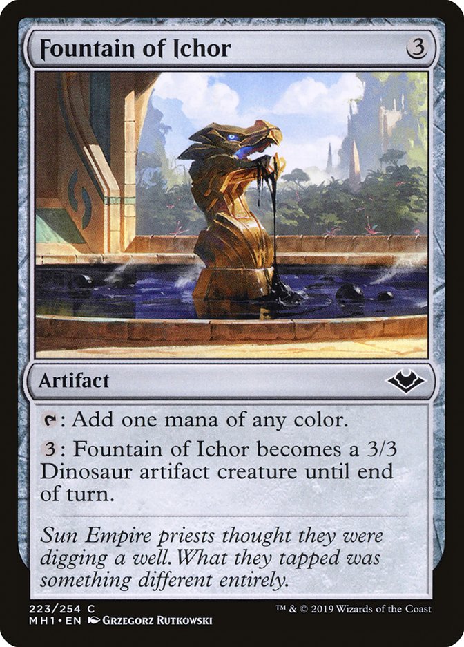 Fountain of Ichor [Modern Horizons] MTG Single Magic: The Gathering    | Red Claw Gaming