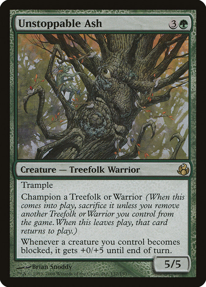 Unstoppable Ash [Morningtide] MTG Single Magic: The Gathering | Red Claw Gaming