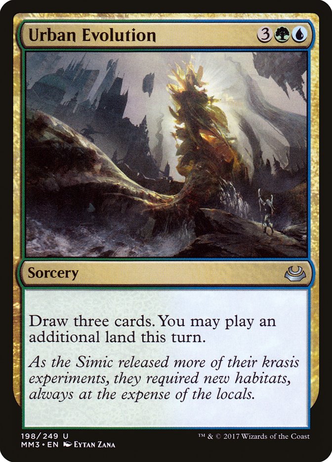 Urban Evolution [Modern Masters 2017] MTG Single Magic: The Gathering | Red Claw Gaming