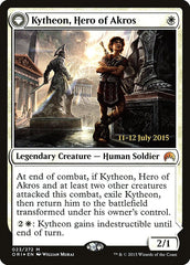 Kytheon, Hero of Akros // Gideon, Battle-Forged [Magic Origins Prerelease Promos] MTG Single Magic: The Gathering | Red Claw Gaming