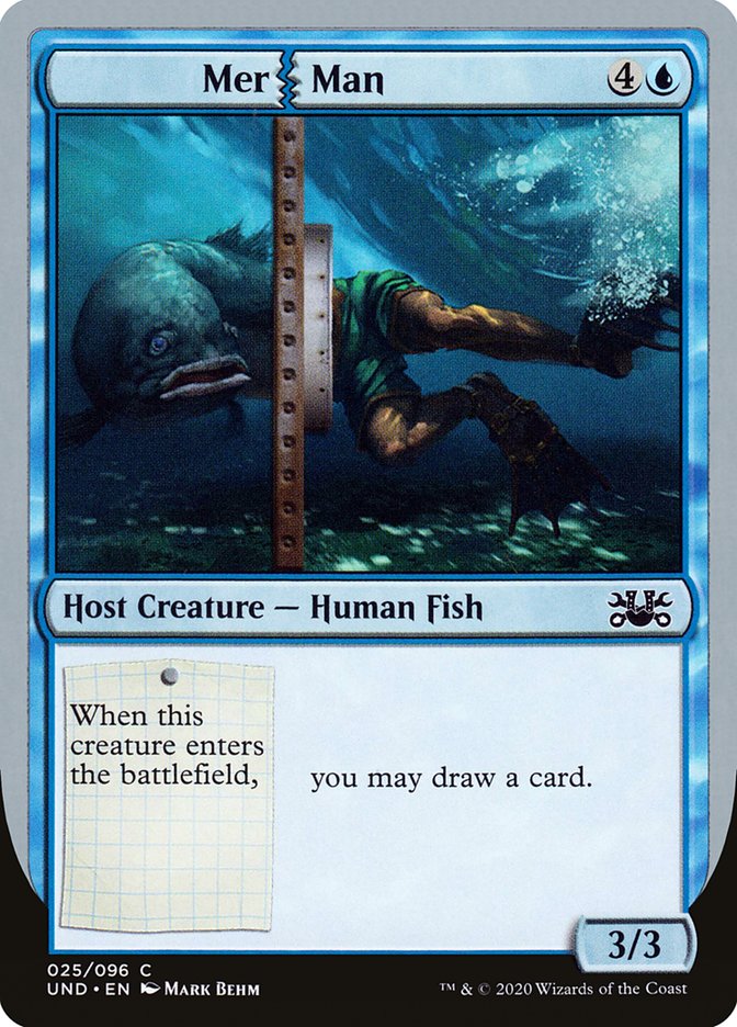 Mer Man [Unsanctioned] MTG Single Magic: The Gathering | Red Claw Gaming