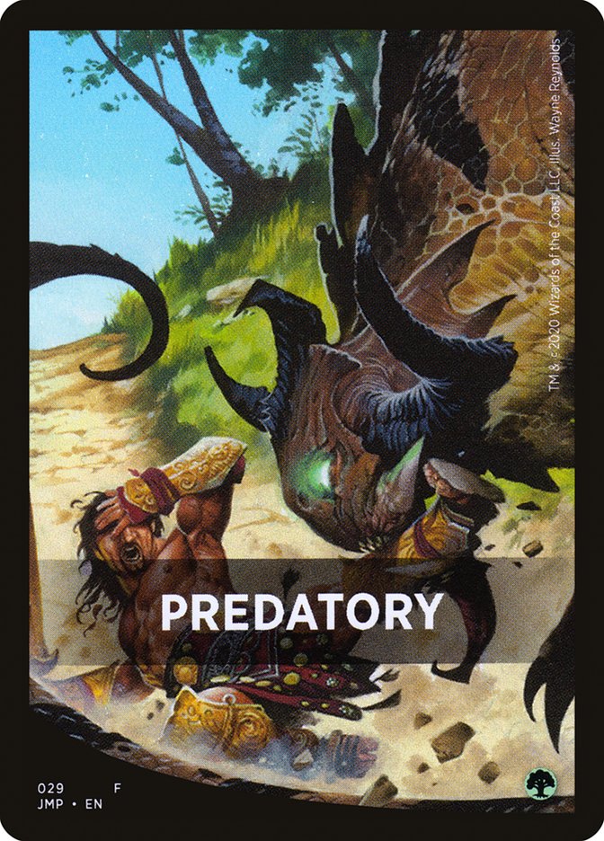 Predatory [Jumpstart Front Cards] MTG Single Magic: The Gathering | Red Claw Gaming