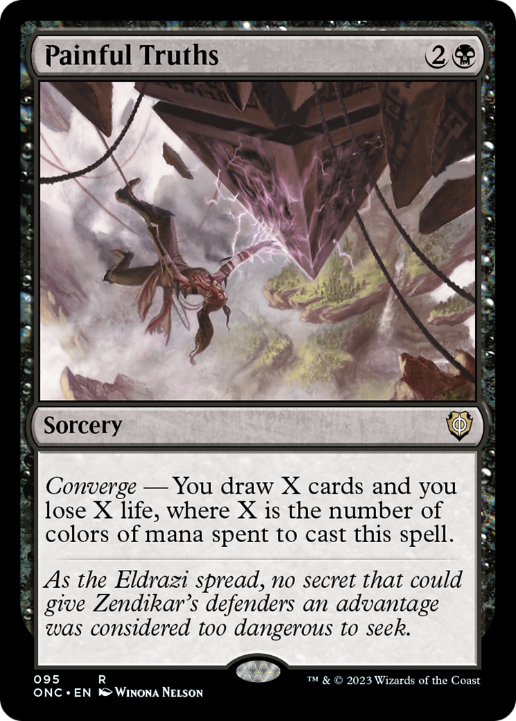 Painful Truths [Phyrexia: All Will Be One Commander] MTG Single Magic: The Gathering    | Red Claw Gaming