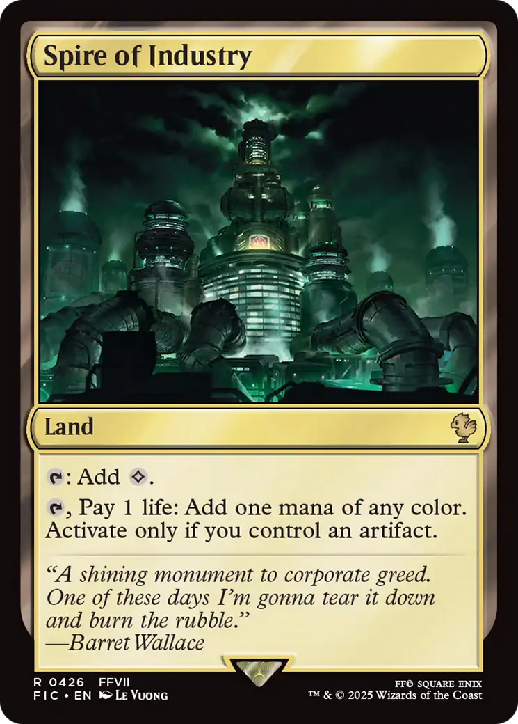 Spire of Industry [FINAL FANTASY Commander] MTG Single Magic: The Gathering | Red Claw Gaming