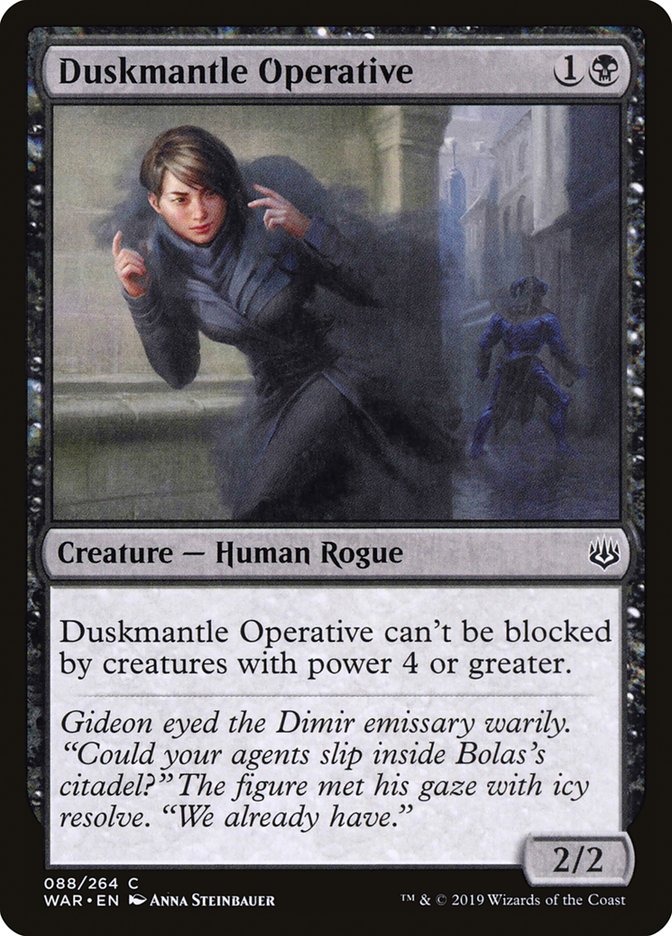 Duskmantle Operative [War of the Spark] MTG Single Magic: The Gathering | Red Claw Gaming