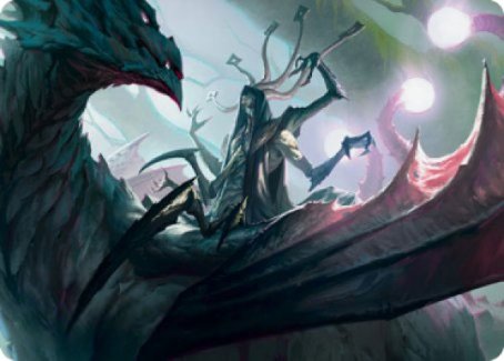 Specter of the Fens Art Card [Strixhaven: School of Mages Art Series] MTG Single Magic: The Gathering | Red Claw Gaming
