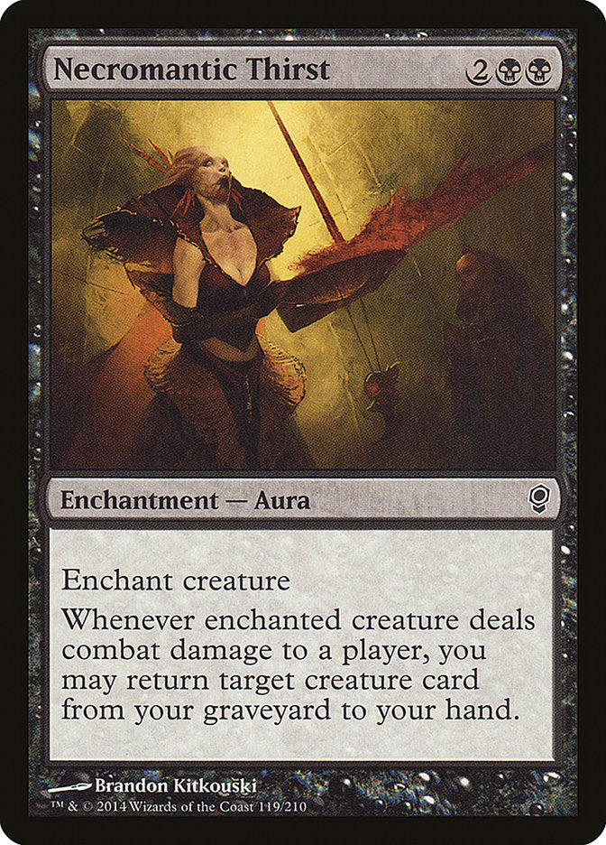 Necromantic Thirst [Conspiracy] MTG Single Magic: The Gathering | Red Claw Gaming