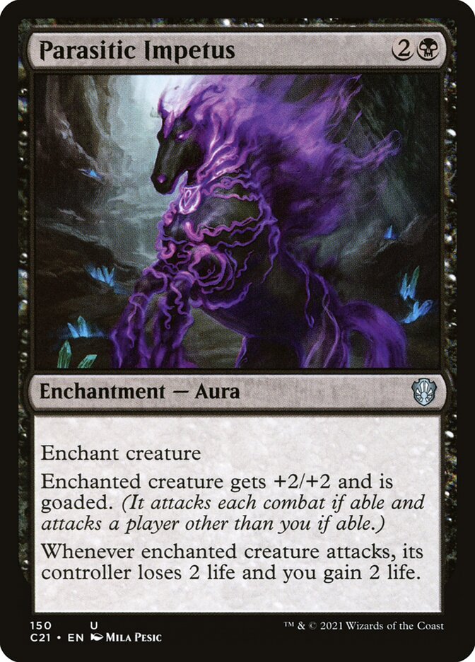 Parasitic Impetus [Commander 2021] MTG Single Magic: The Gathering | Red Claw Gaming