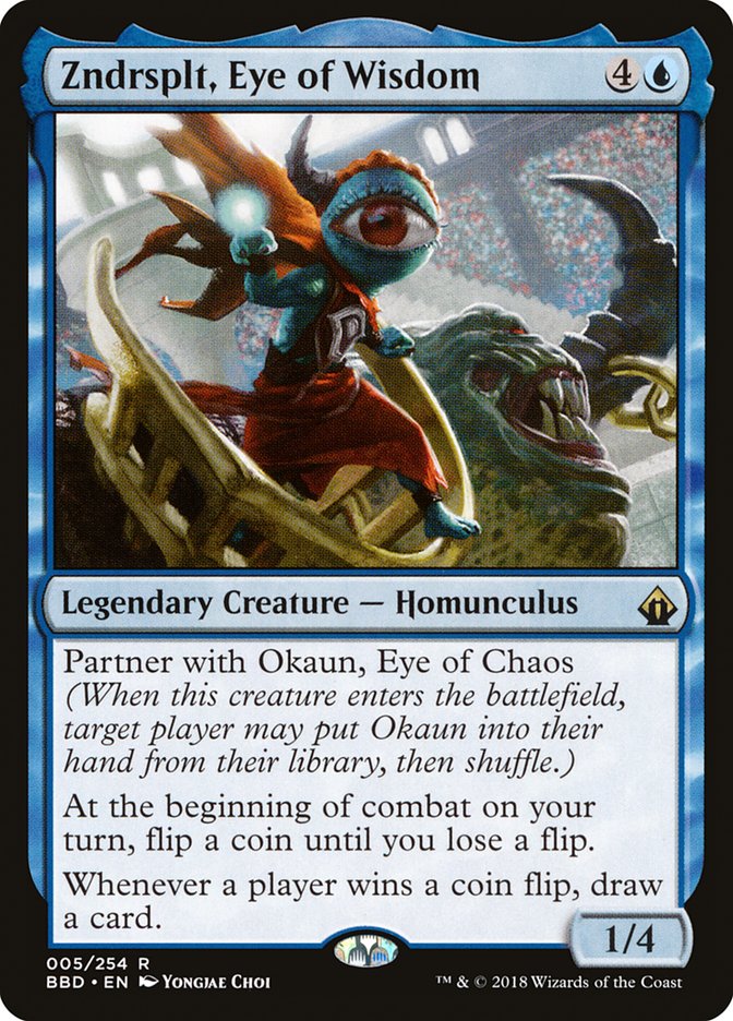 Zndrsplt, Eye of Wisdom [Battlebond] MTG Single Magic: The Gathering | Red Claw Gaming