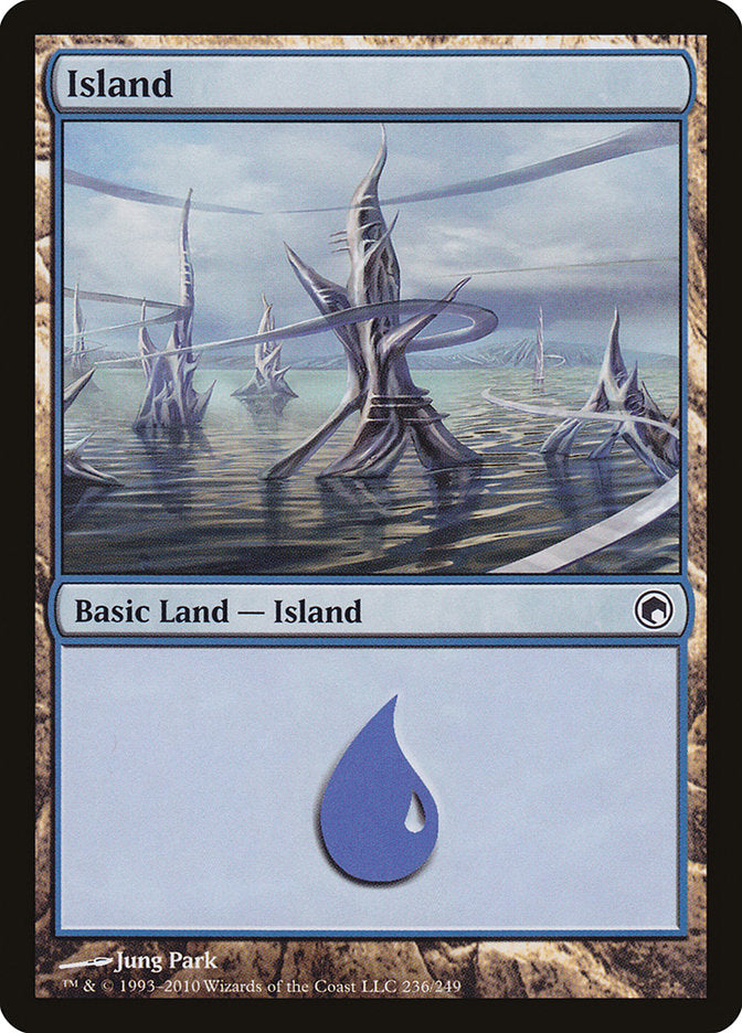 Island (236) [Scars of Mirrodin] MTG Single Magic: The Gathering | Red Claw Gaming
