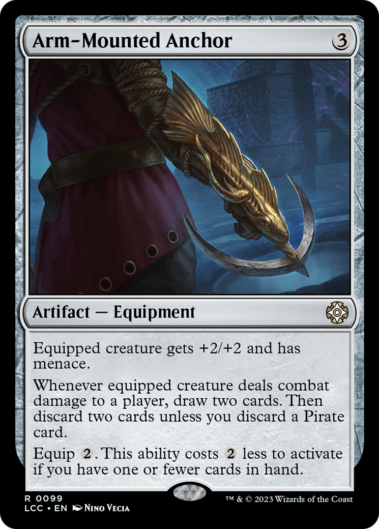 Arm-Mounted Anchor [The Lost Caverns of Ixalan Commander] MTG Single Magic: The Gathering | Red Claw Gaming