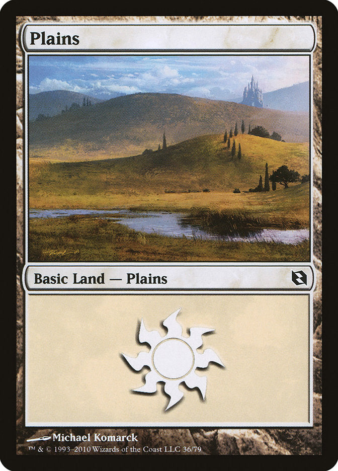 Plains (36) [Duel Decks: Elspeth vs. Tezzeret] MTG Single Magic: The Gathering | Red Claw Gaming