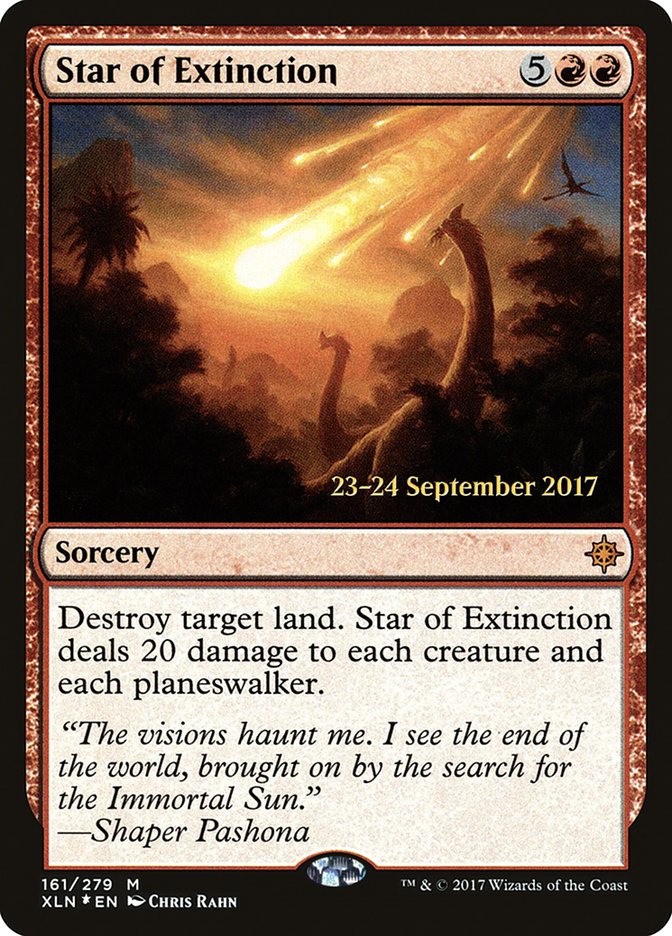 Star of Extinction [Ixalan Prerelease Promos] MTG Single Magic: The Gathering | Red Claw Gaming
