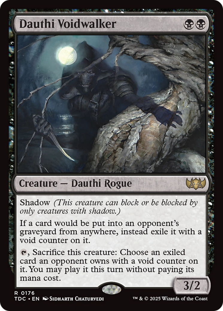 Dauthi Voidwalker [Tarkir: Dragonstorm Commander] MTG Single Magic: The Gathering | Red Claw Gaming
