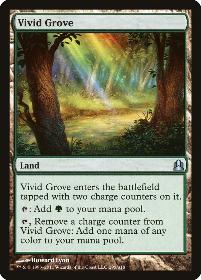 Vivid Grove [Commander 2011] MTG Single Magic: The Gathering | Red Claw Gaming