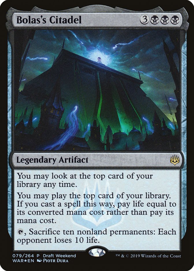 Bolas's Citadel (Draft Weekend) [War of the Spark Promos] MTG Single Magic: The Gathering | Red Claw Gaming