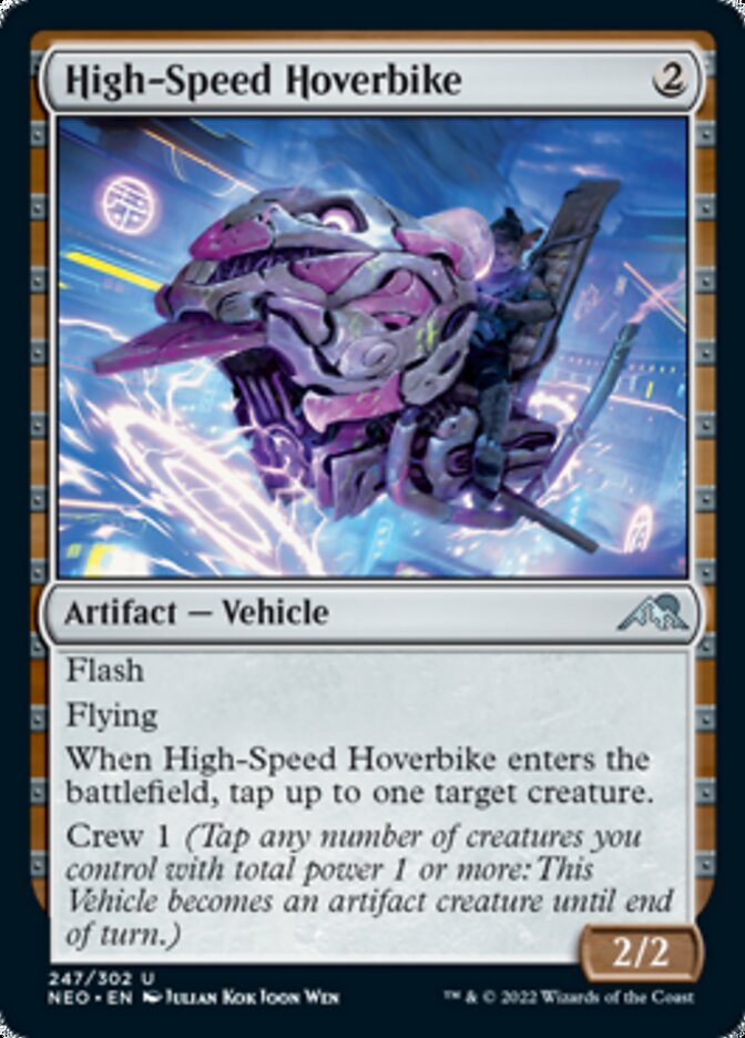 High-Speed Hoverbike [Kamigawa: Neon Dynasty] MTG Single Magic: The Gathering    | Red Claw Gaming