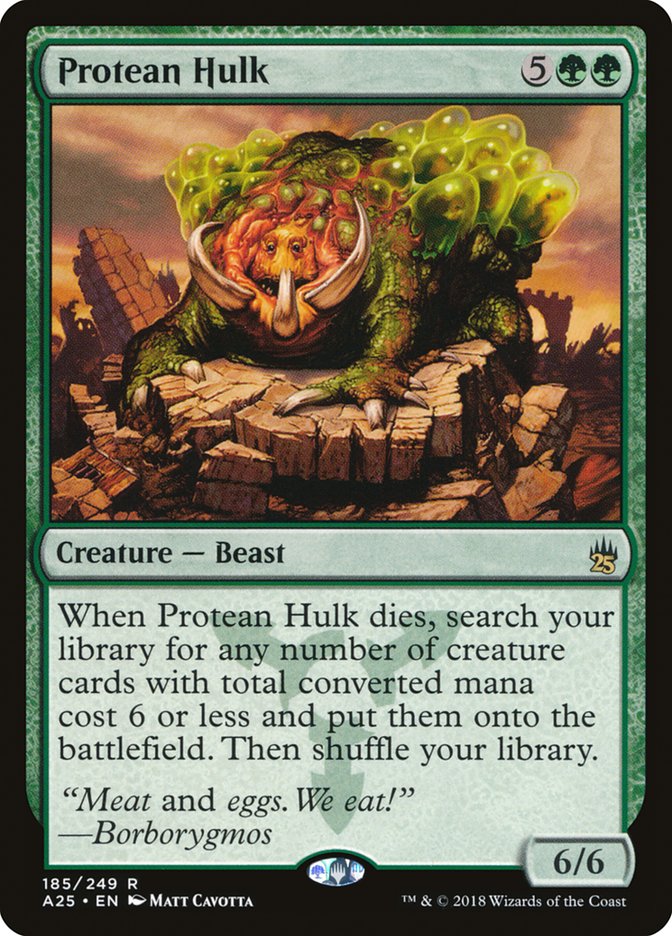 Protean Hulk [Masters 25] MTG Single Magic: The Gathering | Red Claw Gaming