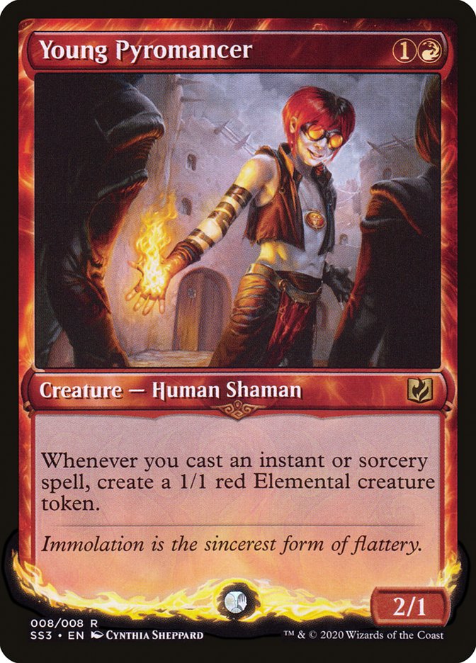 Young Pyromancer [Signature Spellbook: Chandra] MTG Single Magic: The Gathering | Red Claw Gaming
