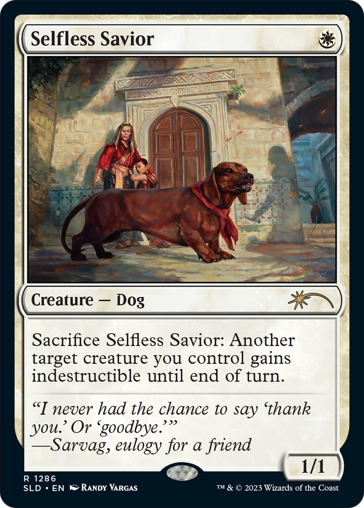 Selfless Savior [Secret Lair Drop Series] MTG Single Magic: The Gathering | Red Claw Gaming