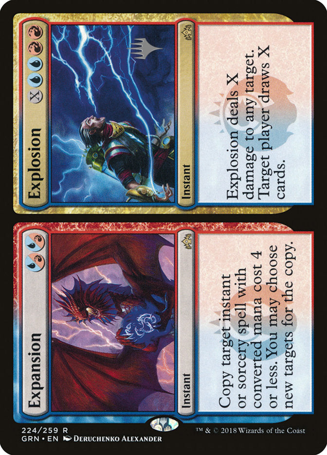 Expansion // Explosion (Promo Pack) [Guilds of Ravnica Promos] MTG Single Magic: The Gathering | Red Claw Gaming
