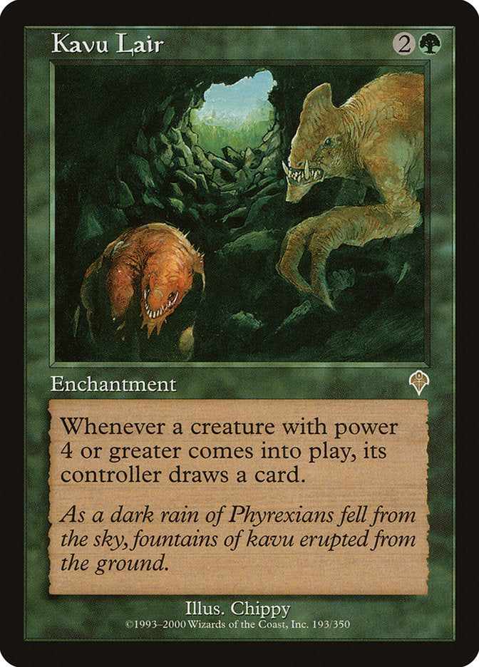 Kavu Lair [Invasion] MTG Single Magic: The Gathering | Red Claw Gaming