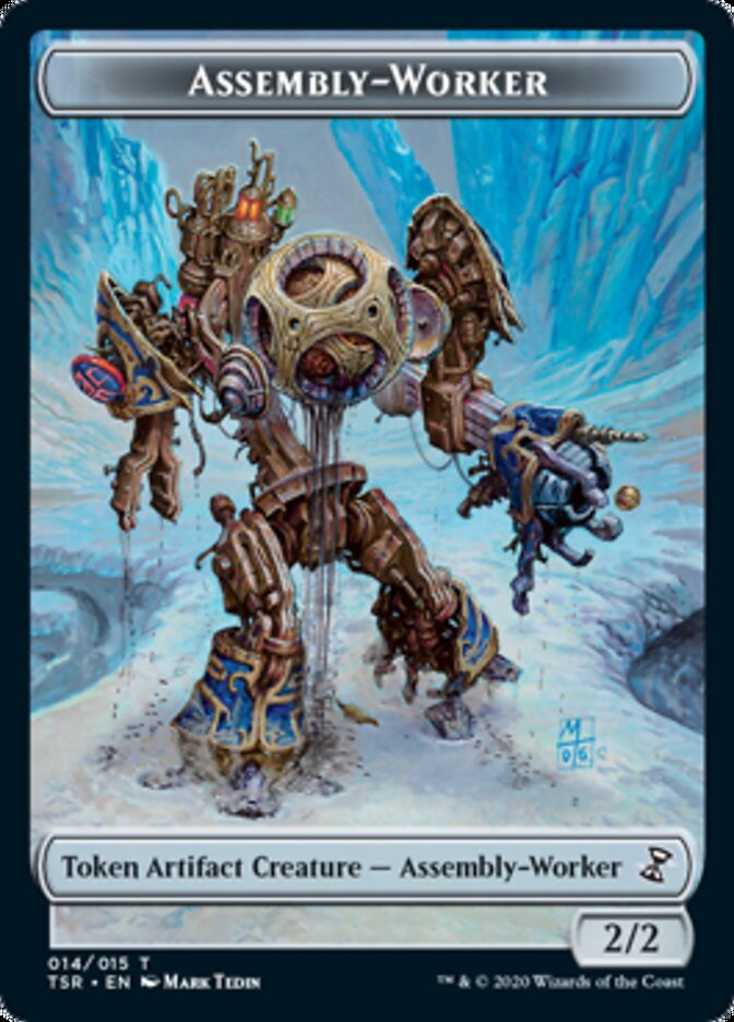 Assembly-Worker Token [Time Spiral Remastered Tokens] MTG Single Magic: The Gathering | Red Claw Gaming