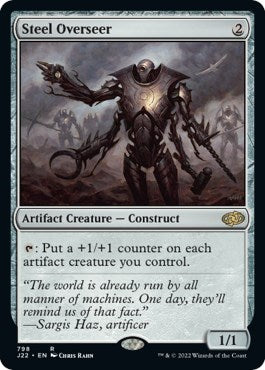 Steel Overseer [Jumpstart 2022] MTG Single Magic: The Gathering | Red Claw Gaming