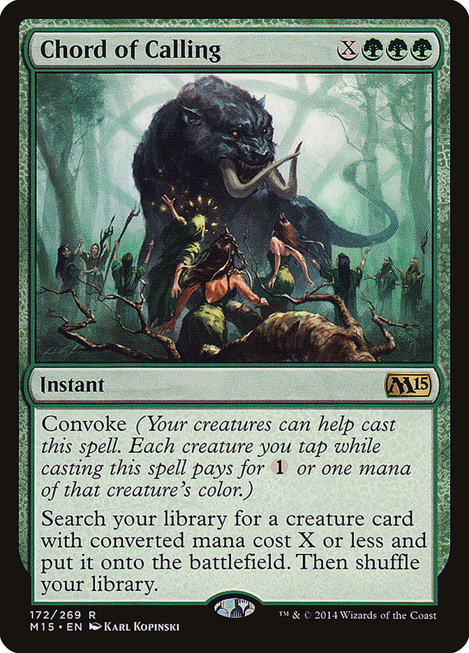 Chord of Calling [Magic 2015] MTG Single Magic: The Gathering | Red Claw Gaming