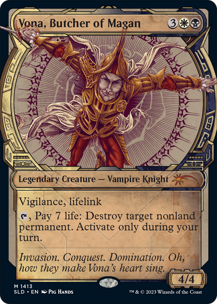 Vona, Butcher of Magan [Secret Lair Drop Series] MTG Single Magic: The Gathering | Red Claw Gaming