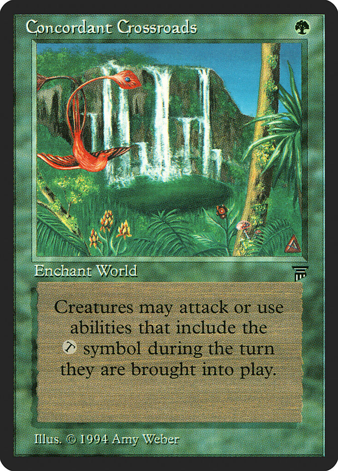 Concordant Crossroads [Legends] MTG Single Magic: The Gathering | Red Claw Gaming