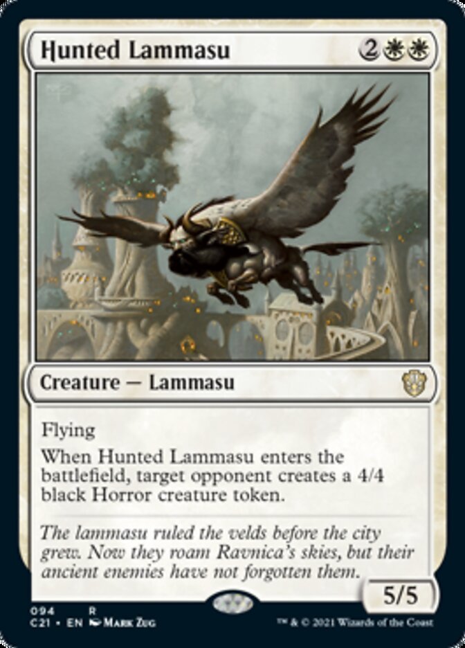 Hunted Lammasu [Commander 2021] MTG Single Magic: The Gathering | Red Claw Gaming