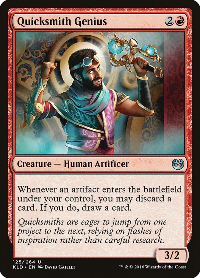 Quicksmith Genius [Kaladesh] MTG Single Magic: The Gathering | Red Claw Gaming
