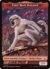 First Mate Ragavan // Teferi's Talent Emblem Double-Sided Token [March of the Machine Commander Tokens] MTG Single Magic: The Gathering | Red Claw Gaming